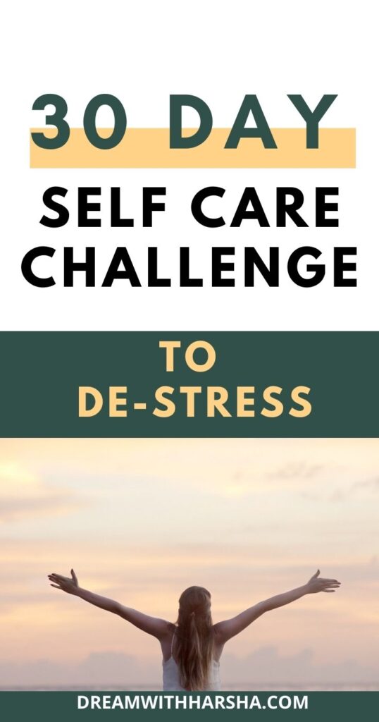30 day self care challenge