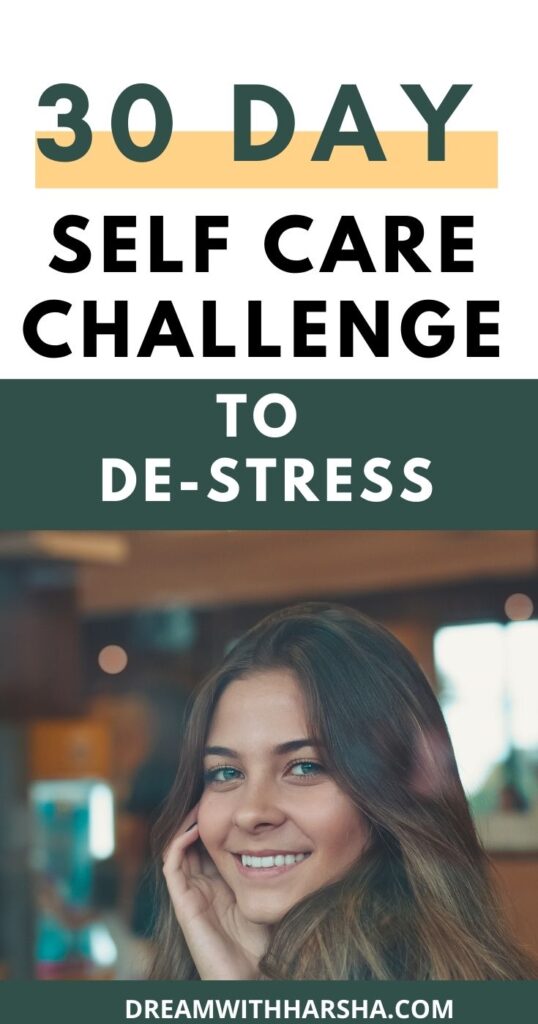 30 day self care challenge