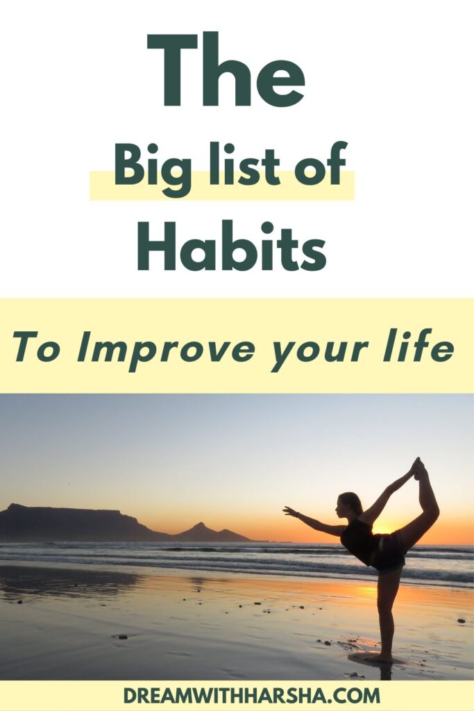 good habits list