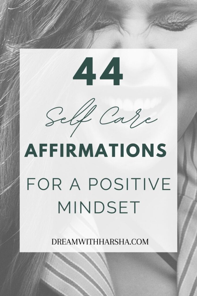 positive affirmations for self care