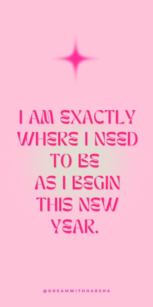 affirmation for the new year 2025