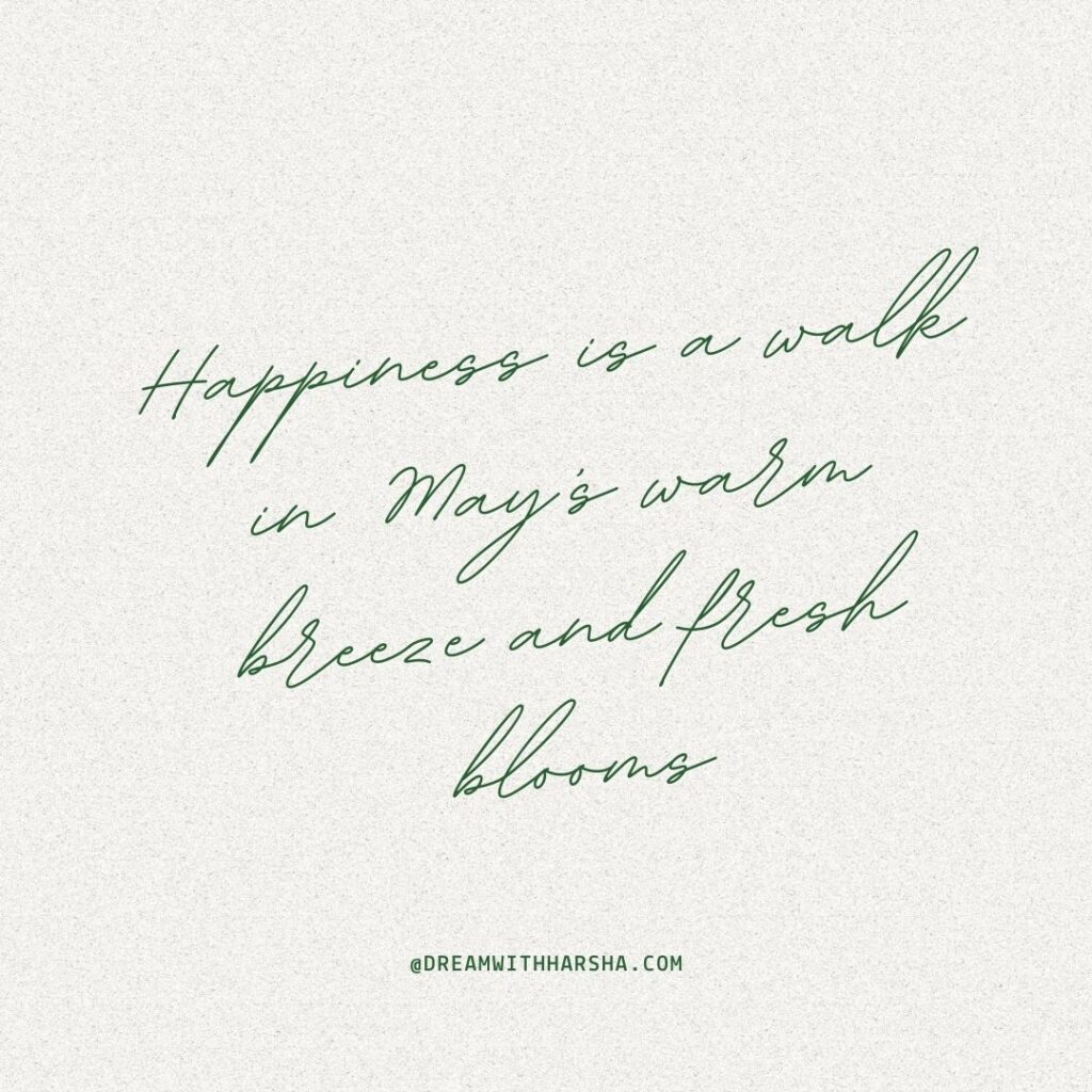 may inspirational quotes